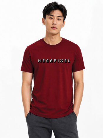 Megapixel Maroon T-shirt