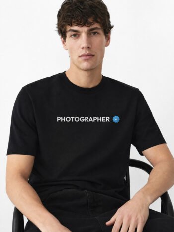 Verified Photographer Black T-shirt