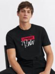 I Shoot Raw Black T-shirt
