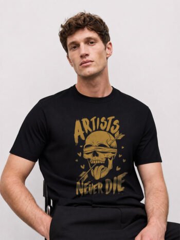 Artists Never Die Black T-shirt
