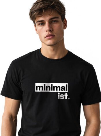 Minimalist Black T-shirt